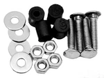 Rear Top Mud Flap Plate/weight Bolt-on Mounting Kit Stainless Steel GG30163 Each. Fixed Price $15.04.