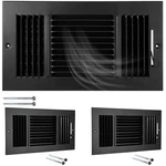Wesiti Pcs 12 X 6 Inch Vent Covers For Home Ceiling Hvac Sidewall Air Black. Fixed Price $51.79.