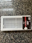 Altus X 10 Floor Register White 639-8444 New In Package All Steel W/dampers. Fixed Price $14.95.