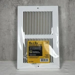 Everbilt 10 In. X 6 White Return Air Grille. Fixed Price $18.99.