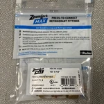 Parker MZK-F8-HNBR Zoomlock 1/2 Copper Press To Flare Coup Refrigerant Bag. Fixed Price $19.25.