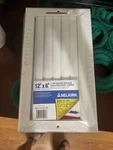 New Selkirk Adjustable Face Sidewall/ceiling Vent Register 12 X 6 White. Fixed Price $10.79.