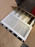 Hart & Cooley 10823 Ceiling Register, 12 X White Steel 661 Model. Fixed Price $15.00.