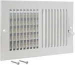 Ez-flo 10 X 6 Inch (duct Opening) Air Vent Cover For Wall Ceiling, Two-way. Fixed Price $12.65.