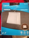 New Imperial 6 In. - White Plastic Kitchen Wall Exhaust Vent Cap VT0755. Fixed Price $20.00.
