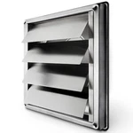 Calimaero Vke 5" Inch Dryer Vent Cover Outdoor Stainless Steel Gri. Fixed Price $30.46.