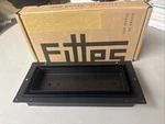 Aria Fittes Luxe Flushmount Pro 4X10 Floor Vent Decorative Steel Black. Fixed Price $65.00.