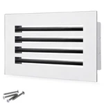 16X8 Modern Aluminum Air Vent Cover Register Grille White For Hvac. Fixed Price $35.50.