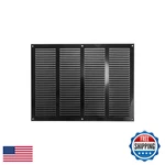 Repa Market Air Vent Cover 16X12 Inch Outer Dimensions Black Galvanized Steel. Fixed Price $46.47.