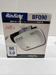 Air King BFQ90 Cfm 2.5 Sone Ceiling Mounted Snap-in Exhaust White New.. Fixed Price $49.99.