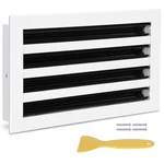 14X8 Modern Ac Vent Cover White Aluminum Linear Slot Diffuser Ceiling Wall Floor. Fixed Price $59.98.