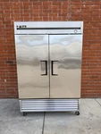 True T-49F-HC 54 1/8" Series Two Section Reach Freezer, Hinge Doors. Fixed Price $1799.00.
