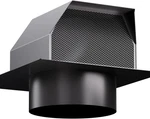 4 Roof Vent Cap W/ Damper Galvanized Steel Exhaust Cover For House Hvac Duct. Fixed Price $63.99.