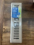 Truaire Smoothglide X 12 Brown Floor Register Paintable Surface New H150MB. Fixed Price $14.95.