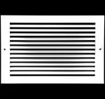 Hvac Premium 8'' X 6'' Aluminum Return Grille - Easy Air Flow Linear Bar. Fixed Price $53.70.