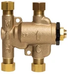 Watts 204152 Mixing Valve 3/8" Lead Free Brass 150 Psi Temp 80-120 Comp/comp. Fixed Price $194.03.