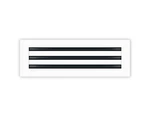 18X6 Modern Ac Vent Cover - Decorative White Air Standard Linear Slot Dif. Fixed Price $69.99.