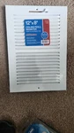 12 X8 Ceiling/wall Register 2-WAY Air Deflection New. Fixed Price $19.95.