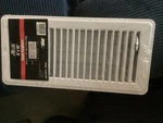 Altus X 10 Floor Register White 639-8444 New In Package All Steel W/dampers. Fixed Price $14.99.