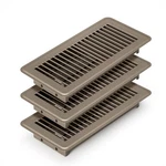 4" X 10" (duct Opening Size) Floor Register Brown 3 Pack Premium Steel Easy A.... Fixed Price $35.05.