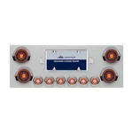 United Pacific Rear Center Panel W/4 13LED 4" Abyss & 6 4LED 2" Lights. Fixed Price $308.70.