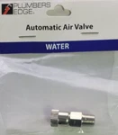 Plumbers Edge, Automatic Air Valve Hot Water Radiator Vent 1/8" Male Threaded. Fixed Price $12.99.