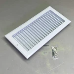 Hart & Cooley Sidewall/ceiling Vent Adjustable 14" X 6" White A618MS 1406W. Fixed Price $15.68.