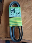 Dial Cooler Parts V-belt Banda 52" 4L-520 A-50 Fractional Horsepower App. Fixed Price $13.50.