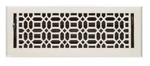 Signature Hardware Bradner Brass Floor Register 2-1/4X10 Brushed Nickel. Fixed Price $29.95.
