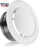 6 Inch Soffit Vent, Adjustable Air Cover, Abs Round Ceiling Covers For. Fixed Price $23.86.