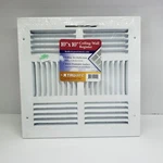 Truaire Ceiling/wall Register White 10" X 4-WAY C104M #20194. Fixed Price $24.75.