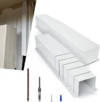 Metal Hvac Line Set Cover Kit For Mini Split & Heat Pump 6"X4"X8.5. Fixed Price $165.99.