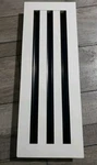 Buildmart 20X6 Modern Ac Cover - Decorative White Air Vent, No Screws, Read. Fixed Price $29.99.