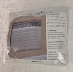 Brivic Indoor Ac Cover 25X17X3.5 White Quilted Storage Dust Air Conditioner. Fixed Price $14.88.