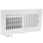Ez-flo 10 X 4 Inch (duct Opening) Air Vent Cover For In., White. Fixed Price $12.82.