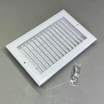 Hart & Cooley Sidewall/ceiling Register Vent Cover Aluminum 10"X6" White 022447. Fixed Price $11.20.