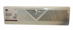 Reliabilt 2-1/2-IN X 15-IN 180-DEGREE Steel White Baseboard Diffuser Outside. Fixed Price $12.99.