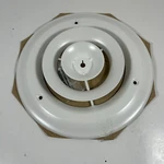 Reliabilt 6-INCH White Round Steel Ceiling Diffuser. Fixed Price $9.95.