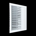 Handua 14X14 Duct Aluminum 3-WAY Adjustable Air Supply Grille Curved Blade Vent. Fixed Price $78.02.