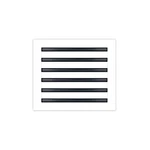 Buildmart 14X12 Modern Ac Vent Cover Decorative White Aluminum Air -.... Fixed Price $156.73.