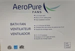 Aero Pure ABF80 L5 Sn Energy Star Bath Fan W/ Led & Square Design - Satin Nickel. Fixed Price $104.99.