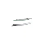 Kohler K-9459-CP Sonata Grab Bar And Acrylic Shower Shelf Kit Polished Chrome. Fixed Price $79.95.