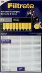 Filtrete F1 Advanced Allergen Bacteria & Virus Room Air Purifier Filter C01 T02. Fixed Price $38.88.