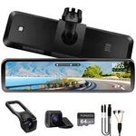 Pormido Mirror-style Drive Recorder With Front And Rear Cameras, 2K. Fixed Price $486.28.