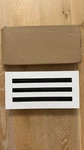 Buildmart - 14X6 White Modern Ac Vent Cover Decorative Air Standard. Fixed Price $40.00.