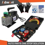 Labwork Air Vacuum Pump Manifold Gauge Set 1/3HP 4CFM Hvac Refrigerant Kit. Fixed Price $101.17.