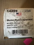 80 Mfd X 440 Round Usa Run Capacitor Mars 14259. Fixed Price $30.00.