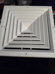 Venti Ceiling Diffuser White 14.5 X 2. Fixed Price $30.00.