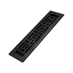 Decor Grates AJH212-BLK Oriental Floor 2X12, Textured Black Finish. Fixed Price $23.23.