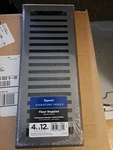 Imperial Signature Series 4 12 Metal Floor Register "grey Granite" New Sealed.. Fixed Price $13.99.